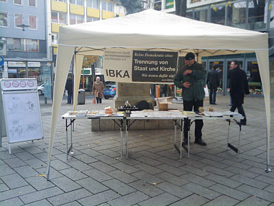 Stand des IBKA in Hildesheim