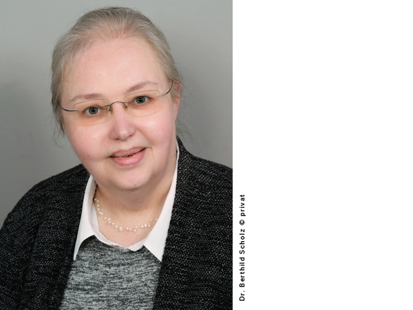 Landessprecherin NRW Dr. Berthild Scholz